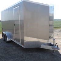 2023 ATC Raven 7x16+2 Enclosed Aluminum Trailer - Image 2