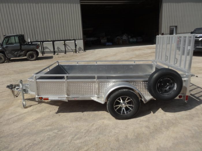 2021 Millroad MS610 6x10 Aluminum Utility trailer CANADIAN MADE - Image 2