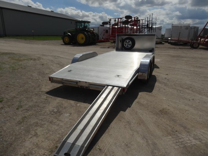 2017 ATC 7x18 Aluminum Open Car Hauler - Image 3