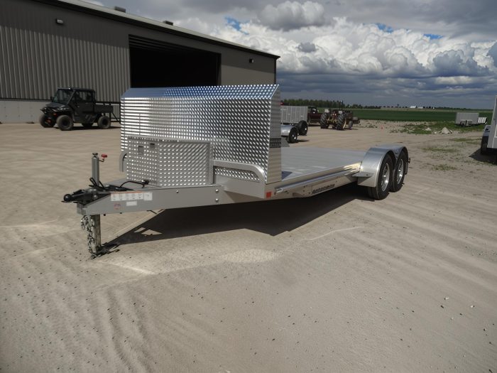 2017 ATC 7x18 Aluminum Open Car Hauler