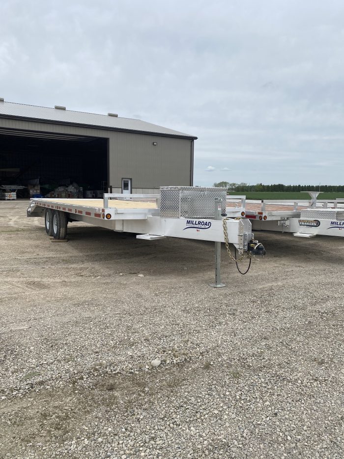 2025 Millroad 8x25 Deckover Equipment Hauler