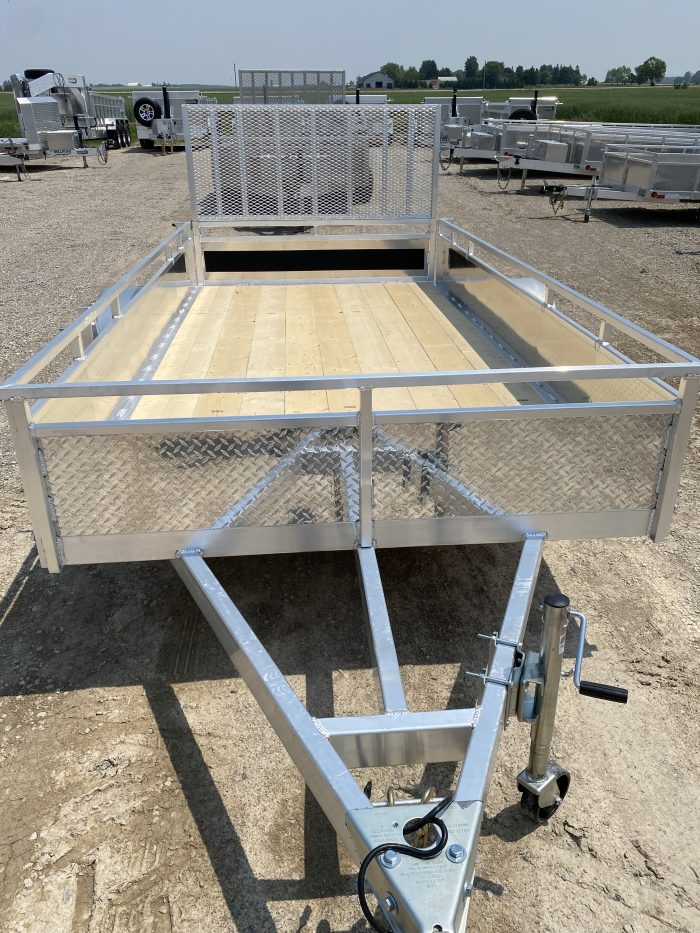 2025 Millroad MS612 Aluminum Utility Trailer CANADIAN MADE - Image 2