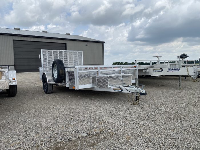 2025 Millroad MS1280 Aluminum Utility Trailer CANADIAN MADE