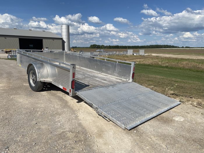 Used - 2022 6x12  Enbeck Alum Trailer - Image 2