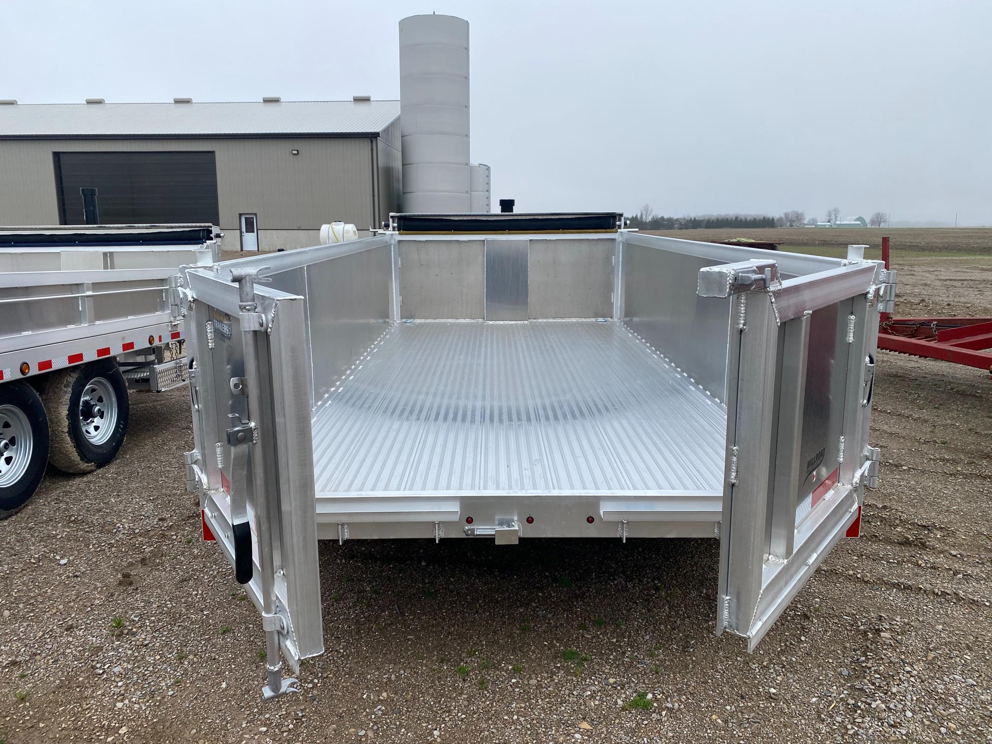 2026 Millroad MD714-7 Aluminum Dump Trailer CANADIAN MADE - Image 3