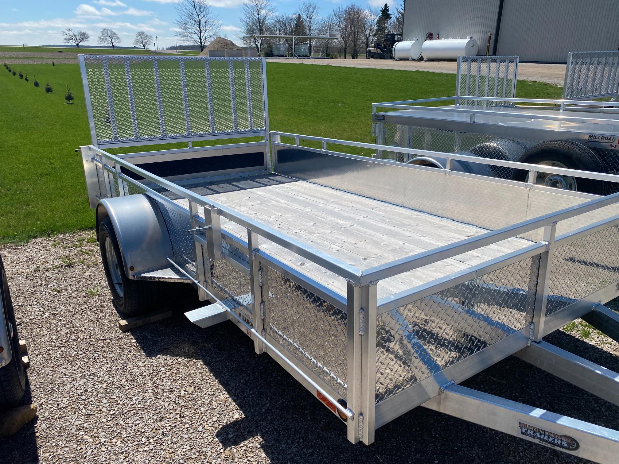 2025 Millroad MS612 Aluminum Utility Trailer CANADIAN MADE - Image 2