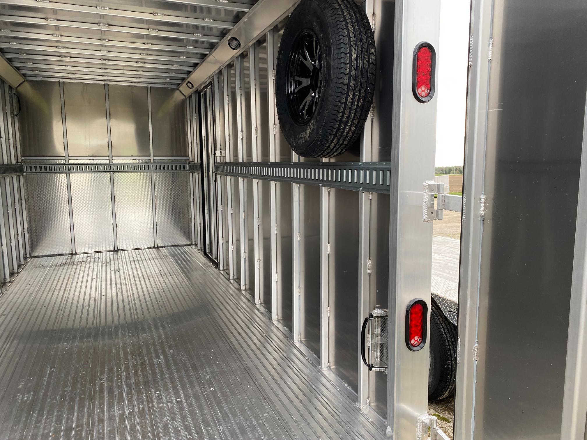 2026 Millroad Aluminum Enclosed Trailer 79.5"x16' - Image 2