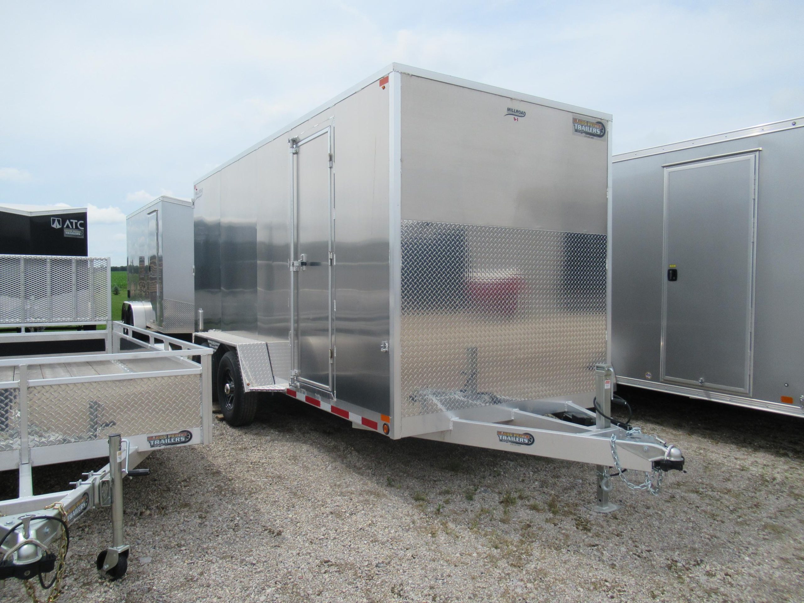 2026 Millroad Enclosed Aluminum Trailer CANADIAN MADE